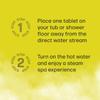 Dew Well - Shower Steamers Fresh Earth Collection - 15 Count Shower Bombs - Aromatherapy in Your Home - Helps Clear Congestion and Boost Mood - (Vanilla, Lemongrass Coconut, Sandalwood) view 4