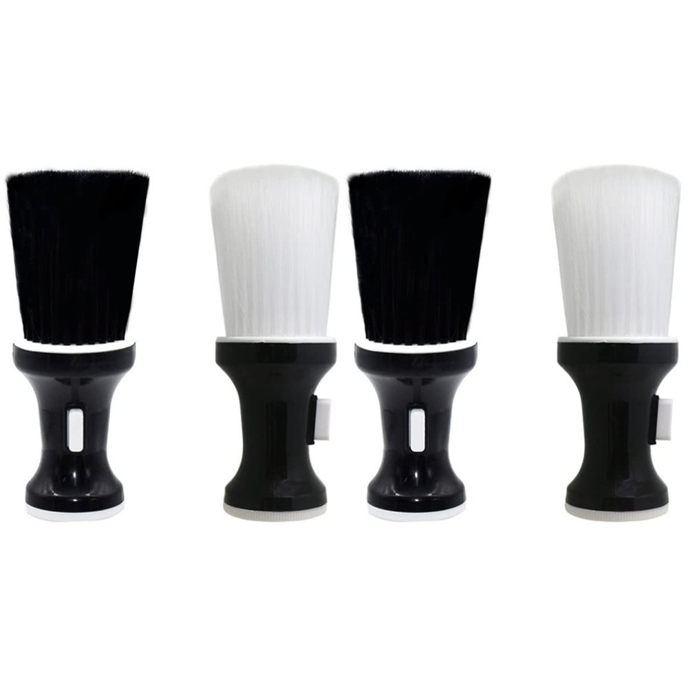 LALAFINA 4 pcs Barber Accessories barber accessories barber brush neck duster barber neck duster Neck Duster Barber