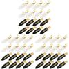 LALAFINA 48pcs Creaseless Hair Clips for Women No Bend Hair Barrettes for Daily Wear Parties and Weddings view 1