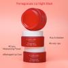 CARE:NEL Lip Mask Overnight 23g (Pomegranate) - Moisturizer for Dry Lips - Overnight Treatments Balm, Day and Night Repair Gloss, Scrubs Exfoliator view 2