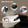 AISEELY Shampoo Bowl Neck Rest for Salon, Salon Shampoo Neck Rest Cushion, Professional Shampoo Bowl Neck Cushion, Silicone Salon Sink Neck Rest for Wash Basin Hair Washing Tray for Sink at Home view 4