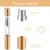Tessco for you 21 Pcs Atomizer Perfume Bottles 5 ml Mini Atomizer Sprayer for Perfume Bulk Refillable with Pump for Travel Outgoing (Multi Color) view 3