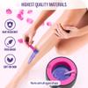 Tress Wellness Wax Warmer Silicone Liner - Easy to Clean Silicone Wax Warmer Bowls with 2x Silicone Spatulas Compatible with 16oz Electric Waxing Kit view 3