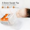 Baby Cotton Swabs 420 Count, Cotton Swabs For Personal Hygiene, Baby Safe Tips For Ear and Nose Clean With Biodegradable & Organic Cotton Buds, Double Tipped Safety Sticks, 100% Eco-Friendly view 4