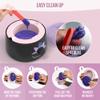 Tress Wellness Wax Warmer Silicone Liner - Easy to Clean Silicone Wax Warmer Bowls with 2x Silicone Spatulas Compatible with 16oz Electric Waxing Kit view 4