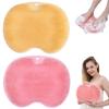 Dzhzuj Shower Foot & Back Scrubber, Foot Shower Massager, Scrubber with Non Slip Suction Cup, Shower Cleaner Exfoliation for Exfoliation Improve Circulation view 1