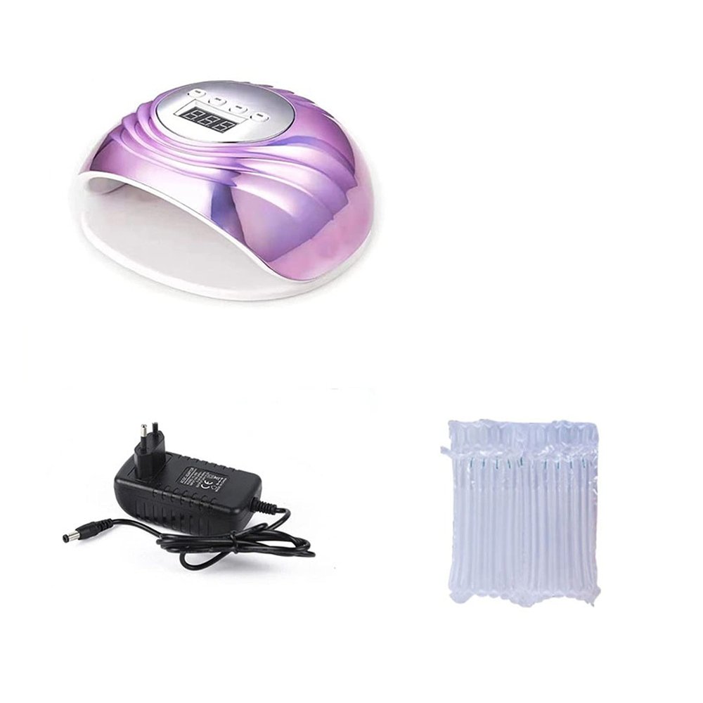 Colorful UV LED Lamp Nail Dryer For All Gels 39 LEDs Timer Nail Dryer (Color : Pink)