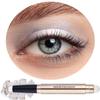 White Eyeshadow Stick Halloween Makeup, Cream Smooth Shimmer Single Eyeshadow Pencil, Hypoallergenic Waterproof Long Lasting Eye Shadow Highlighter Stick Liquid eyeshadow Eye Primer(01# White Shimmer) view 1