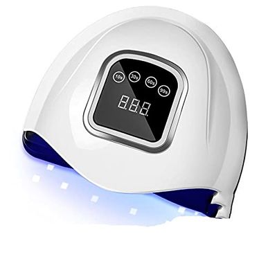 New 90W UV LED Lamp Nails Dryer Manicure Curing Light For Drying Gel Polish Gellak Nail Lamp With Timer Smart Sensor Nail Tools (Color : M1)