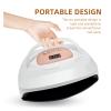 114W UV LED Nail Lamp Nails Dryer Lamp 57 LEDS With Auto Sensor LCD Display Professional Manicure Tools view 2