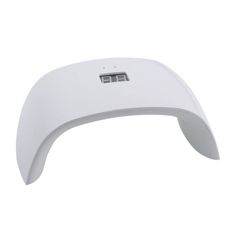 18W UV Lamp For Nails Manicure White Light Professional Nail Dryer Curing All UV LED Lamp Gels Polish Nail Art Tools (Color : White)