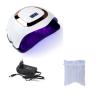 Nail Lamp 108W Used For Drying Gel Ice Polishing Lights 54 / LED Automatic Sensors 10s / 30s / 60s / 99s Tool (Color : Rose gold) view 1
