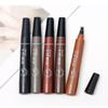 Professional Waterproof Eyebrow Pencil - Easy to Shape, Long Lasting (Light Brown) view 2