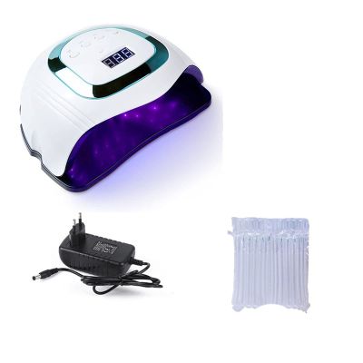 Nail Lamp 108W Used For Drying Gel Ice Polishing Lights 54 / LED Automatic Sensors 10s / 30s / 60s / 99s Tool (Color : Green)