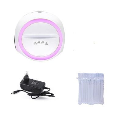 Manicure Machine 72W 36PCS/LEDS UV Ice Lamp For Drying Gel Oil 10/30/60/99s Timer Automatic Induction Tool (Color : Purple)