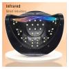 Manicure Machine 72W 36PCS/LEDS UV Ice Lamp For Drying Gel Oil 10/30/60/99s Timer Automatic Induction Tool (Color : Purple) view 3