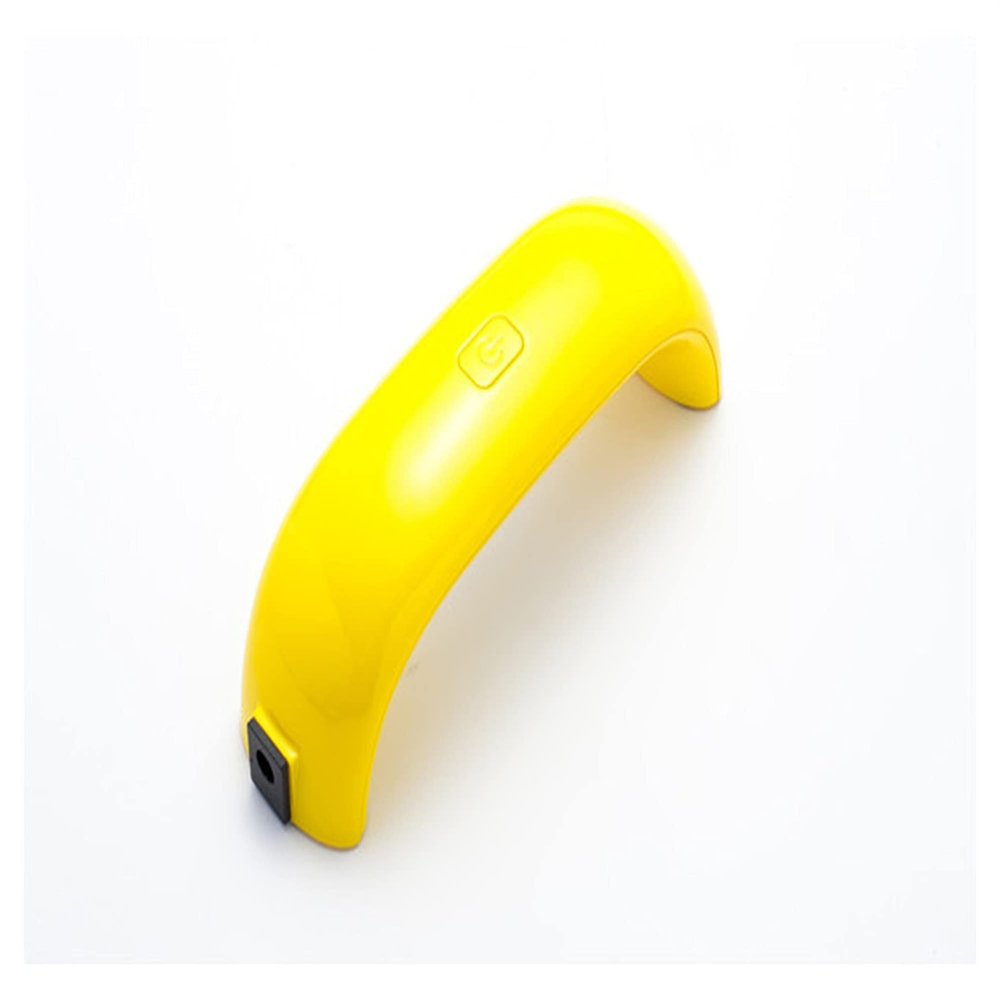 9W Mini Nail Dryer USB LED UV Lamp For Curing Nail Dryer Gel Polish Dryer Lamp Led Rainbow Nail Lamp For Nail Art Manicure Tools (Color : Yellow)