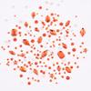 Tisslan 820pcs Orange Crystal Flatback Glass Mix Size Shape Nail Stones 3D Nail Decoration Rhinestone Charms Handmade DIY Craft Jewels Accessory Supply view 3