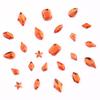 Tisslan 820pcs Orange Crystal Flatback Glass Mix Size Shape Nail Stones 3D Nail Decoration Rhinestone Charms Handmade DIY Craft Jewels Accessory Supply view 4