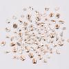 Tisslan 100pcs Multi Shape Glass Flatback Golden Shadow Nail Rhinestones 720pcs Loose Round Beads Diamond Mix Size Bulk Pack for Nails Art Supply view 3