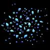 Tisslan 820pcs Aurora Nail Art Small Flatback Crystals Rhombus Square Star Shaped Gemstones 3D Manicure DIY Decoration Home Salon Accessories Supply view 4