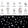 Tisslan 100pcs Flat Back Crystal Clear Glass Shape Nail Rhinestones 720pcs Loose Cystal Beads Nail Art Decoration Craft Accessory view 2