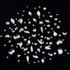 Tisslan 100pcs Flat Back Crystal Clear Glass Shape Nail Rhinestones 720pcs Loose Cystal Beads Nail Art Decoration Craft Accessory view 3