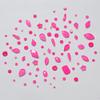 Tisslan 820pcs Mix Shape Neon 3D Nail Gem Luminous Party Charms Flatback Stone Iridescent Rhinestone Decoration DIY Accessory for Nail Designer Tech Bulk Pack view 3