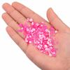 Tisslan 820pcs Mix Shape Neon 3D Nail Gem Luminous Party Charms Flatback Stone Iridescent Rhinestone Decoration DIY Accessory for Nail Designer Tech Bulk Pack view 4