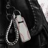 Baxinh Chapsticks Holder for Lipstick, Lip Balm Gloss Holder for Women Lippy Clip Chapstick Keychain with Baseball Pattern view 3