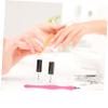 FRCOLOR 10pcs Cuticle Remover Tools Dead Skin Fork Nail Pusher for Efficient Pedicure and Manicure Non- Handle for Home and view 3