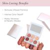 PR MINERALS On Point Eyeshadow Palette, Matte, Shimmer & Metallic Shades, Skincare-Infused Formula, Cruelty Free, Saturday view 2