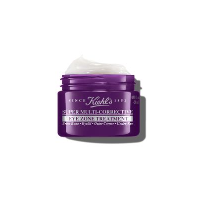 Kiehl's Super Multi-Corrective Eye Cream, Anti-Aging Cream that Lifts Brow Bone Area, Smooths and Firms Eye Lids, Bilberry Seed Extract and Collagen Peptide for Smoother Looking Skin - 0.95 fl oz