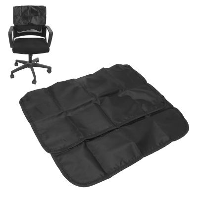 Yosoo Hairdresser Barber Chair Cover Chair Back Cover Wrap Oxford Fabric Chair Cover Black Back Protective Cover for Beauty Salon