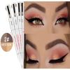 ANGUOEY 4-in-1 Eyebrow Contour Pen,Waterproof Sweatproof,Natural Brows Makeup Cosmetic Tool,Eye Makeup Beauty Tool1pcs view 2