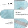 FOMIYES Folding Foot Bath Bucket Household Tools Portable Foot Bath Spa Tub Multipurpose Tool Folding Tool Mutitool Storage Bucket Travel Aluminum Film Foldable view 2