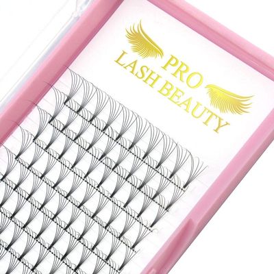 5D-D-0.07-15mm Premade Volume Eyelash Extensions - 9 to 20mm, 0.07 & 0.10 Curl, 3D, 5D, 7D Curl Fans