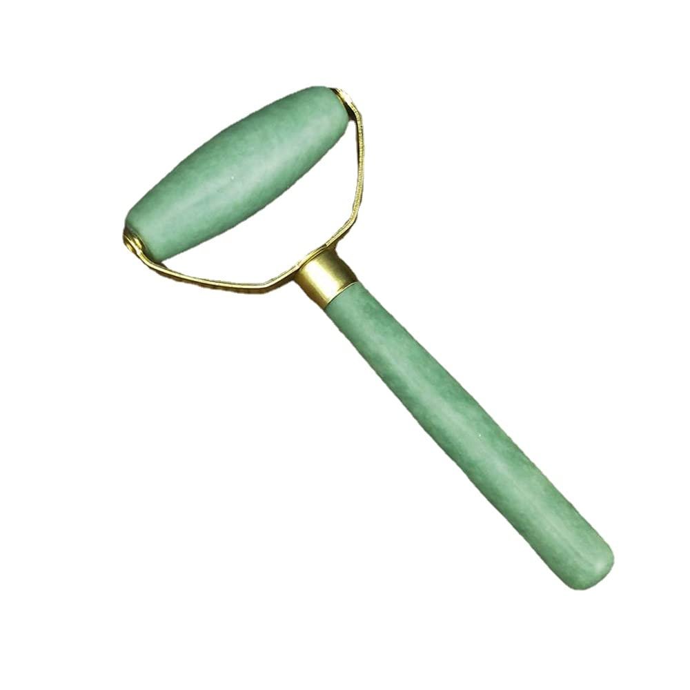 cn herb Lushan Green Jade Roller Facial Massager Lifting Firming Facial Massager