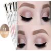 ANGUOEY 4-in-1 Eyebrow Contour Pen,Waterproof Sweatproof,Natural Brows Makeup Cosmetic Tool,Eye Makeup Beauty Tool1pcs view 2