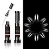 Makartt Updated 2pcs Nail Rhinestone Glue Gel with Brush& Pen tip Bundle with Makartt Coffin Nails Short 500pcs view 1