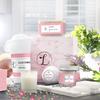 Spa Gift Set 100% Natural, Gift Box Includes: Bath Bomb, Bath Salt, Hand Soap, Scented Candle, Face Cloth and Gift Box. Best Gift for Her. (Rose) view 3