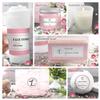 Spa Gift Set 100% Natural, Gift Box Includes: Bath Bomb, Bath Salt, Hand Soap, Scented Candle, Face Cloth and Gift Box. Best Gift for Her. (Rose) view 4