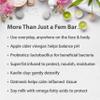 One With Nature Feminine Cleansing Bar, Rose Petal Fresh 3.5oz Bar 3Pack, Dermatologist Tested, Probiotics, Apple Cider Vinegar, Omega Fatty Acids, Oatmeal, Gentle Cleanser for Face, Body view 4