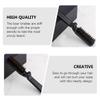 KALLORY 2pcs Folding Beard Grooming Brush Boar Bristles Travel-sized Beard Straightening Tool for Easy Styling and Maintenance The Go view 4