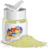 MARBLERS Holographic Glitter [Unicorn Yellow] 1.5oz (42g) | Fine | Non-Toxic, Vegan, Cruelty-Free | Face, Body, Eyeshadow, Hair, Festival, Party Makeup, Nail Art, Polish | Resin, Tumbler, Slime, Craft view 1