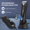 VINATO Electric Body Hair Trimmer - Manscape Ball Trimmer, Groin Hair Trimmer for Men, Waterproof Ball Shaver, USB Recharge Dock Replaceable Ceramic Blade, Male Hygiene Razor, 90 Mins Battery Life view 3