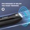 VINATO Electric Body Hair Trimmer - Manscape Ball Trimmer, Groin Hair Trimmer for Men, Waterproof Ball Shaver, USB Recharge Dock Replaceable Ceramic Blade, Male Hygiene Razor, 90 Mins Battery Life view 4