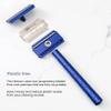 Henson Shaving Razor - Tan Double Edge Safety Razor with 5 Spare Blades - 30 Angled Precision With Superior Blade Rigidity- Reusable Single Blade Razors For Men and Women - Mild Aggression view 4