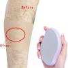 BROOKE PATEL Crystal Hair Eraser Magic Painless Epilator Fast and Easy Crystal Hair Removal for Men and Women Soft and Smooth Silky Skin,Rose red view 3