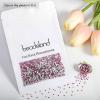 Beadsland 2880pcs Flat Back Crystal Rhinestones Round Gems for Nail Art and Craft Glue Fix, Fuchsia,SS6,1.9-2.1mm view 4